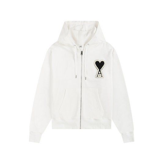 Ami Paris Zip Hoodie
